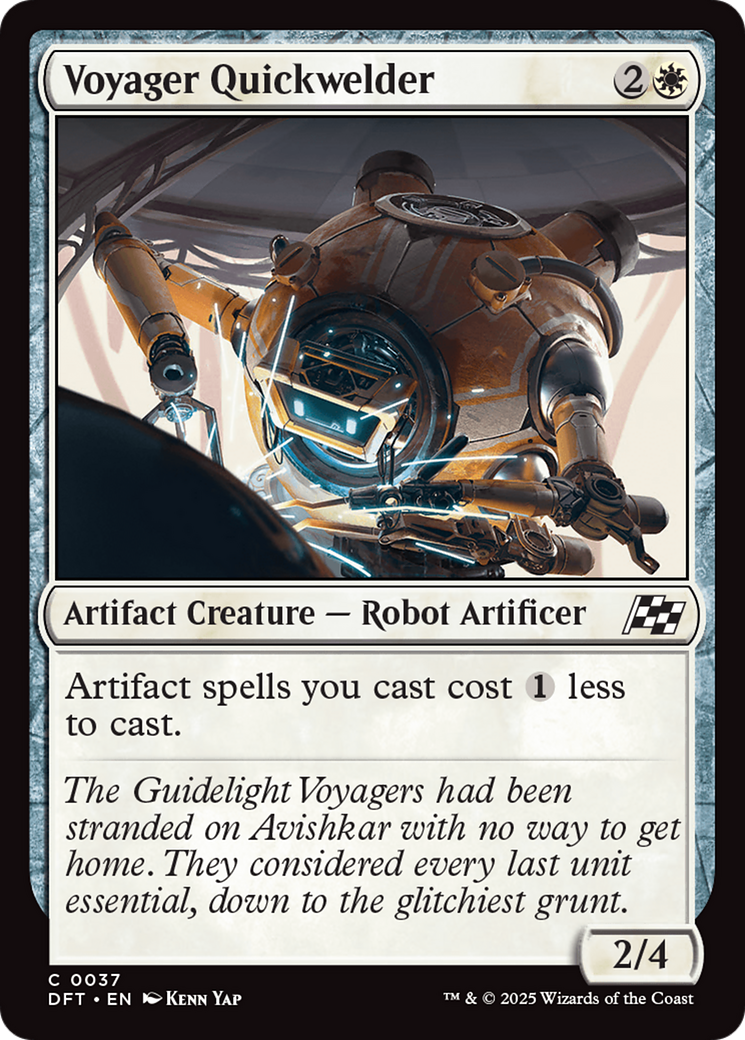 Voyager Quickwelder [Aetherdrift] - Magic: The Gathering - Card Brawlers | Quebec | Canada |