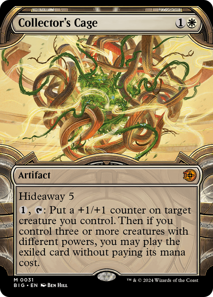 Collector's Cage (Showcase) [Outlaws of Thunder Junction: The Big Score] - Magic: The Gathering - Card Brawlers | Quebec | Canada |