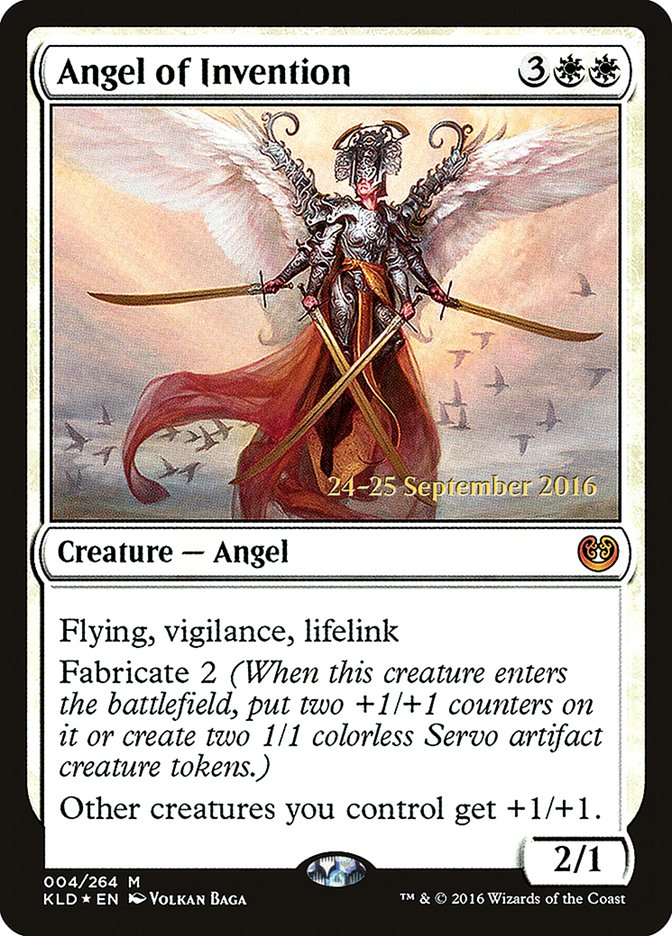 Angel of Invention [Kaladesh Prerelease Promos] - Magic: The Gathering - Card Brawlers | Quebec | Canada |