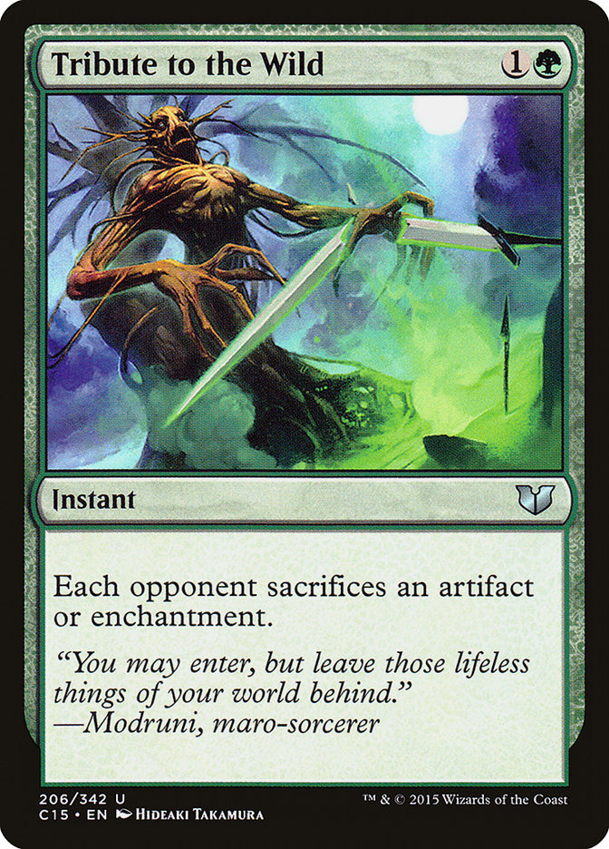 Tribute to the Wild [Commander 2015] - Magic: The Gathering - Card Brawlers | Quebec | Canada |