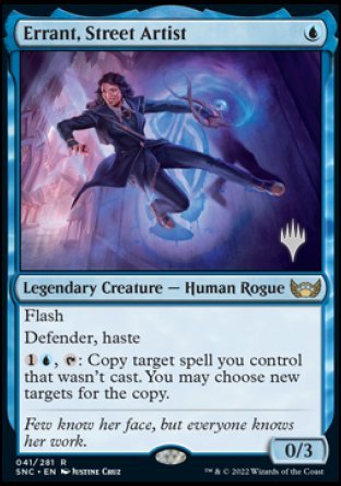 Errant, Street Artist (Promo Pack) [Streets of New Capenna Promos] - Magic: The Gathering - Card Brawlers | Quebec | Canada |