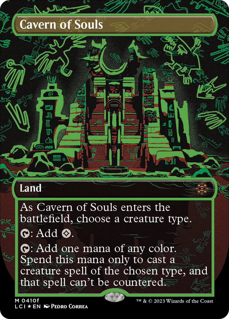 Cavern of Souls (0410f) (Borderless) [The Lost Caverns of Ixalan] - Magic: The Gathering - Card Brawlers | Quebec | Canada |