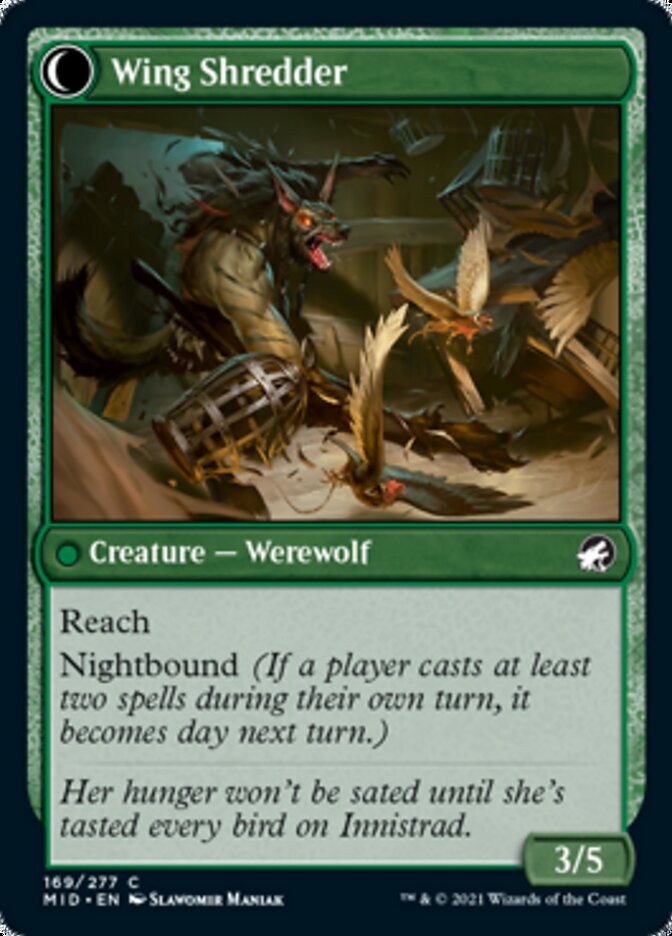 Bird Admirer // Wing Shredder [Innistrad: Midnight Hunt] - Magic: The Gathering - Card Brawlers | Quebec | Canada |