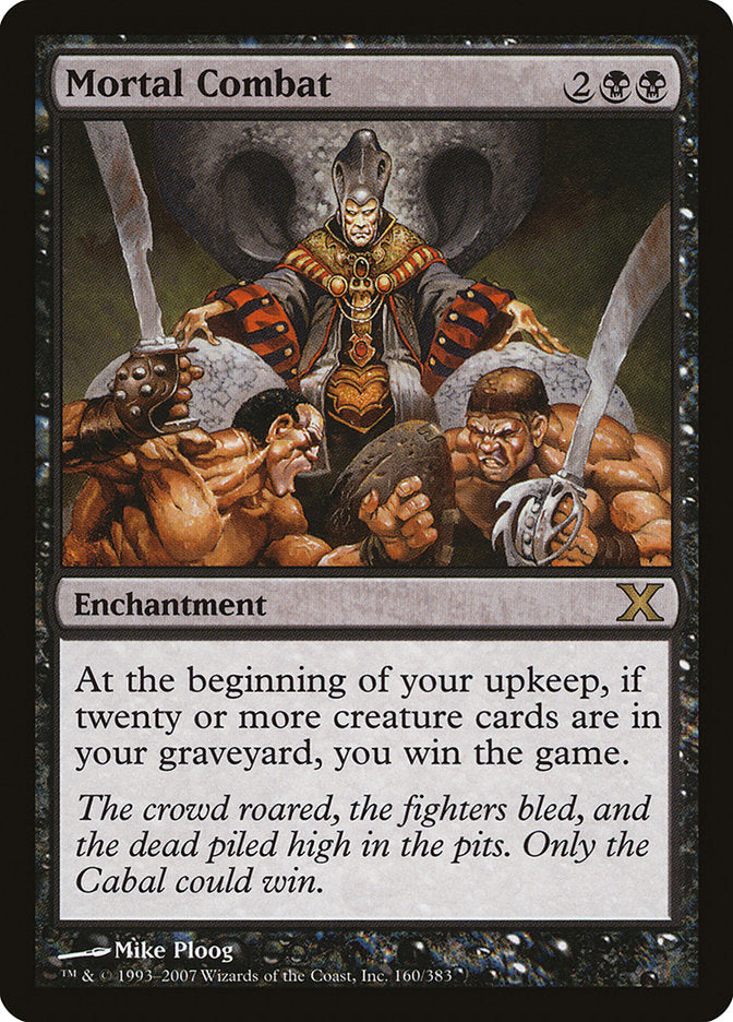 Mortal Combat [Tenth Edition] - Magic: The Gathering - Card Brawlers | Quebec | Canada |