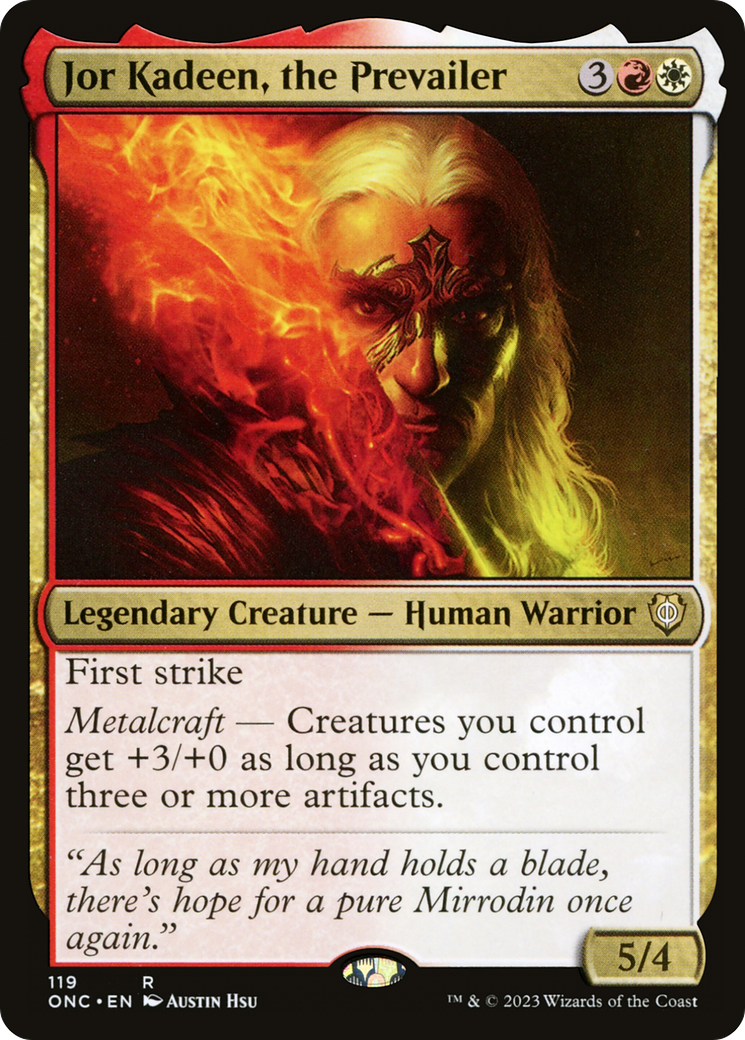 Jor Kadeen, the Prevailer [Phyrexia: All Will Be One Commander] - Magic: The Gathering - Card Brawlers | Quebec | Canada |