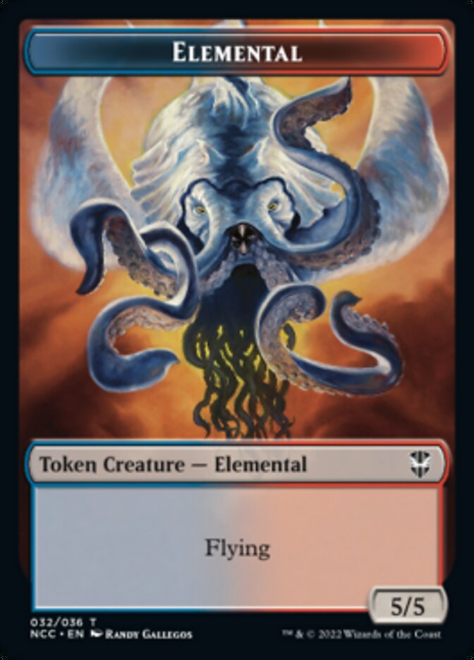 Elemental (032) // Rogue Double-Sided Token [Streets of New Capenna Commander Tokens] - Magic: The Gathering - Card Brawlers | Quebec | Canada |