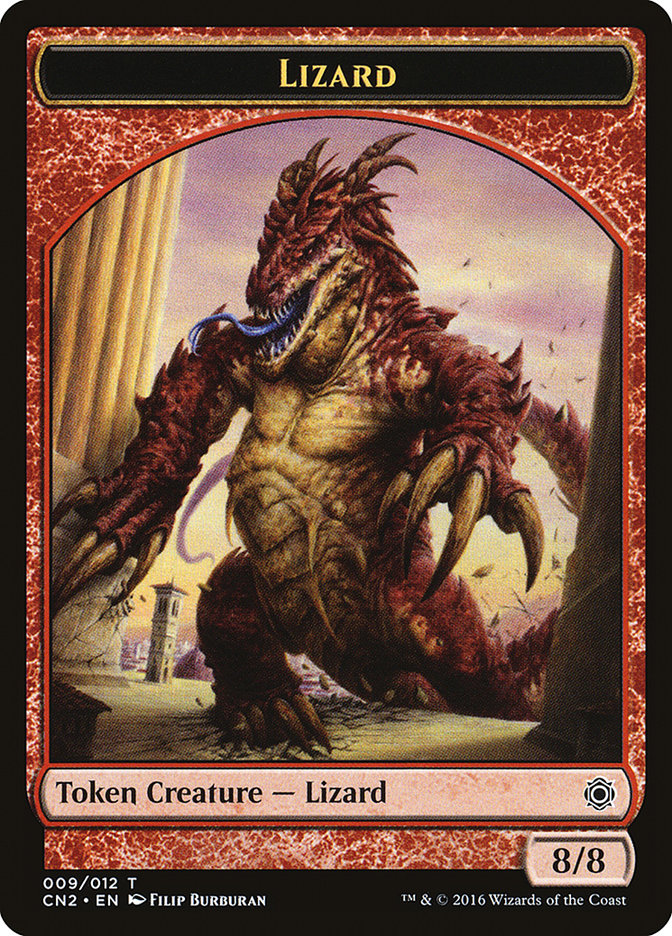 Lizard Token [Conspiracy: Take the Crown Tokens] - Magic: The Gathering - Card Brawlers | Quebec | Canada |
