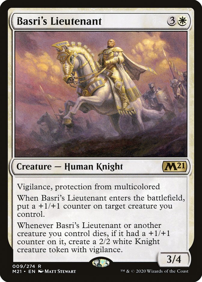 Basri's Lieutenant [Core Set 2021] - Magic: The Gathering - Card Brawlers | Quebec | Canada |