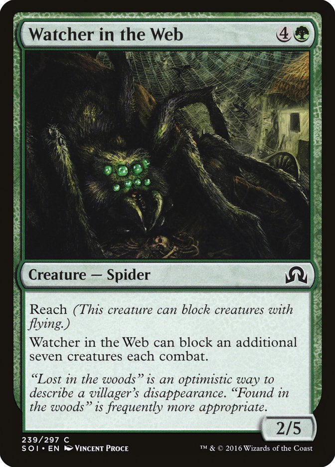 Watcher in the Web [Shadows over Innistrad] - Magic: The Gathering - Card Brawlers | Quebec | Canada |