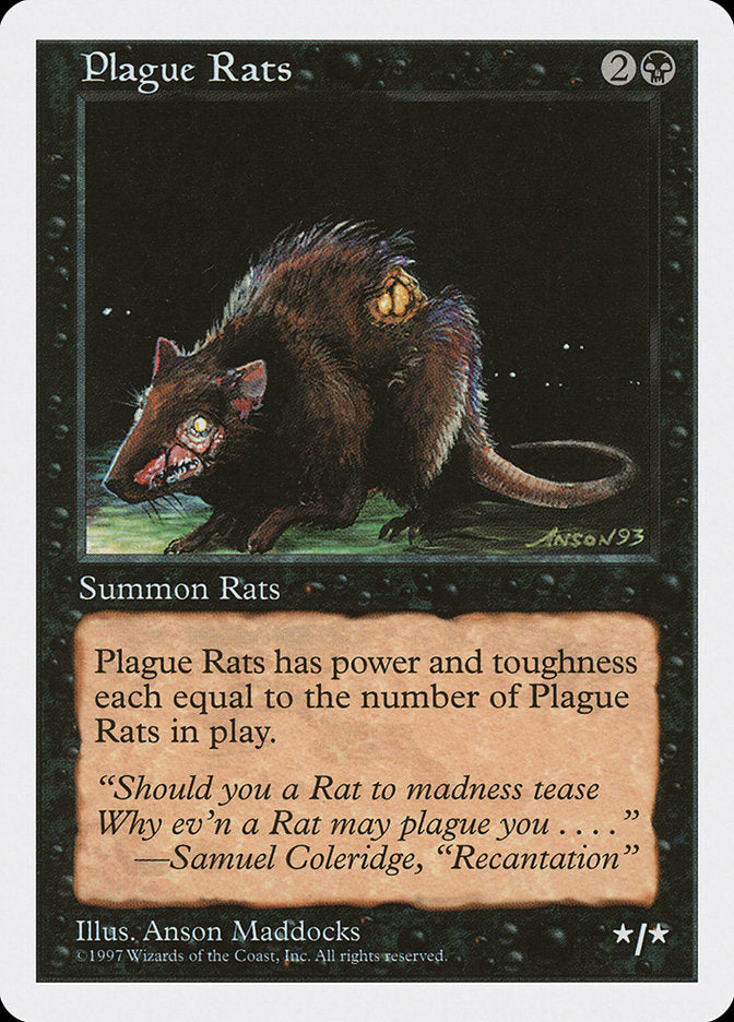 Plague Rats [Fifth Edition] - Magic: The Gathering - Card Brawlers | Quebec | Canada |