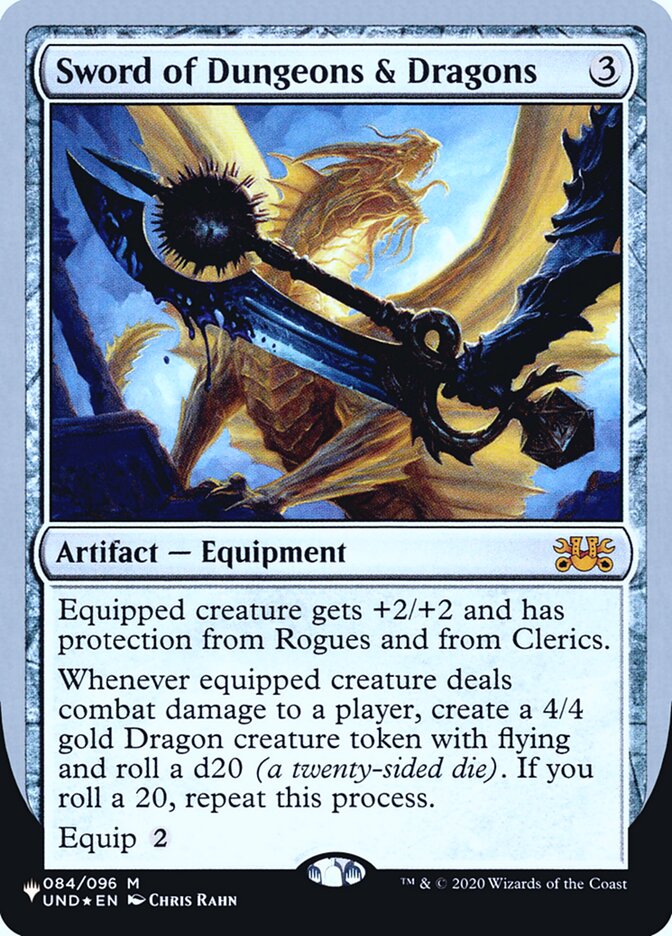 Sword of Dungeons & Dragons (Unfinity Foil Edition) [The List] - Magic: The Gathering - Card Brawlers | Quebec | Canada |