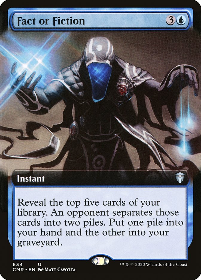 Fact or Fiction (Extended Art) [Commander Legends] - Magic: The Gathering - Card Brawlers | Quebec | Canada |