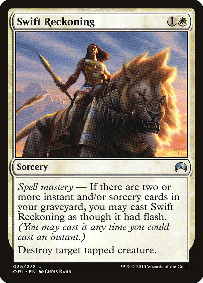 Swift Reckoning [Magic Origins] - Magic: The Gathering - Card Brawlers | Quebec | Canada |