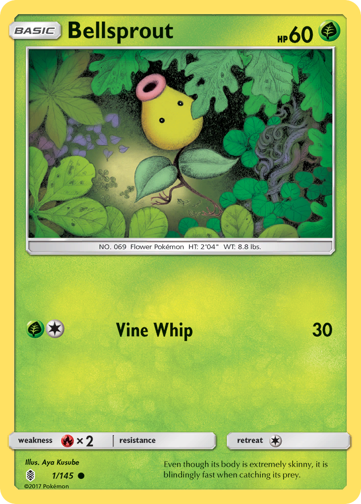 Bellsprout (1/145) [Sun & Moon: Guardians Rising] - Pokémon - Card Brawlers | Quebec | Canada |