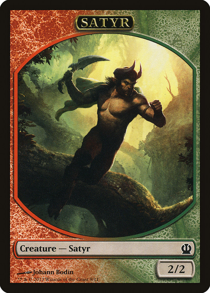 Satyr Token [Theros Tokens] - Magic: The Gathering - Card Brawlers | Quebec | Canada |