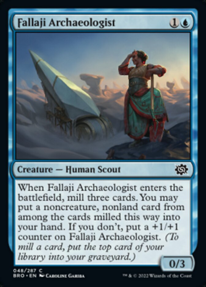 Fallaji Archaeologist [The Brothers' War] - Magic: The Gathering - Card Brawlers | Quebec | Canada |