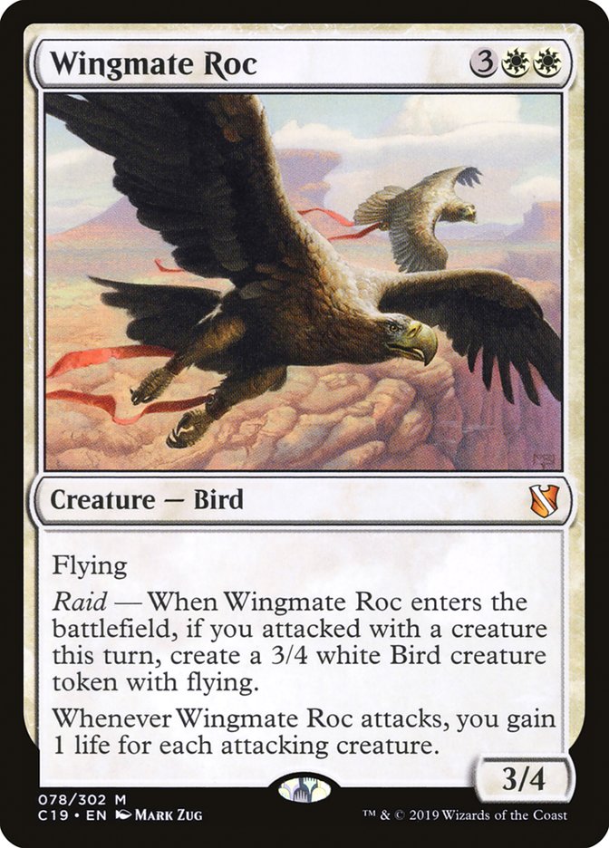 Wingmate Roc [Commander 2019] - Magic: The Gathering - Card Brawlers | Quebec | Canada |