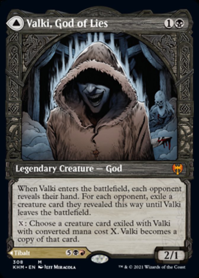 Valki, God of Lies // Tibalt, Cosmic Impostor (Showcase) [Kaldheim] - Magic: The Gathering - Card Brawlers | Quebec | Canada |