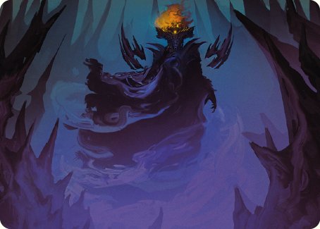 Sauron, the Necromancer Art Card [The Lord of the Rings: Tales of Middle-earth Art Series] - Magic: The Gathering - Card Brawlers | Quebec | Canada |