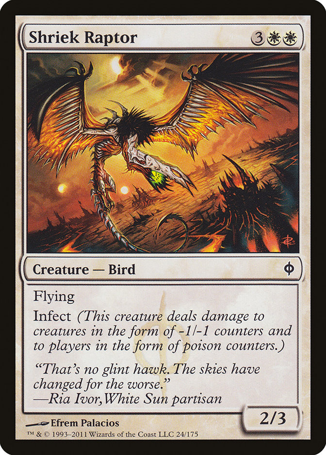 Shriek Raptor [New Phyrexia] - Magic: The Gathering - Card Brawlers | Quebec | Canada |