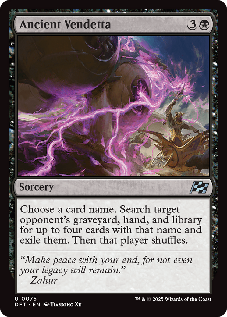 Ancient Vendetta [Aetherdrift] - Magic: The Gathering - Card Brawlers | Quebec | Canada |