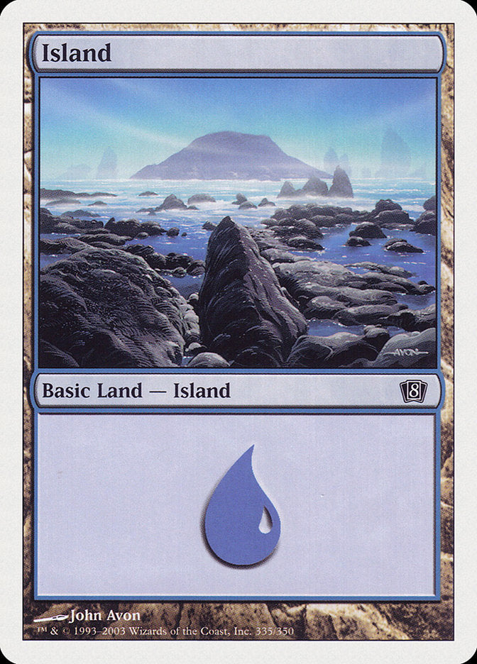 Island (335) [Eighth Edition] - Magic: The Gathering - Card Brawlers | Quebec | Canada |