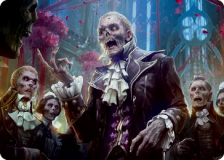 Undead Butler Art Card [Innistrad: Crimson Vow Art Series] - Magic: The Gathering - Card Brawlers | Quebec | Canada |