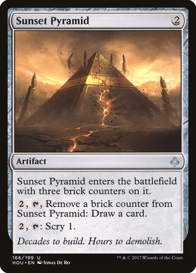 Sunset Pyramid [Hour of Devastation] - Magic: The Gathering - Card Brawlers | Quebec | Canada |