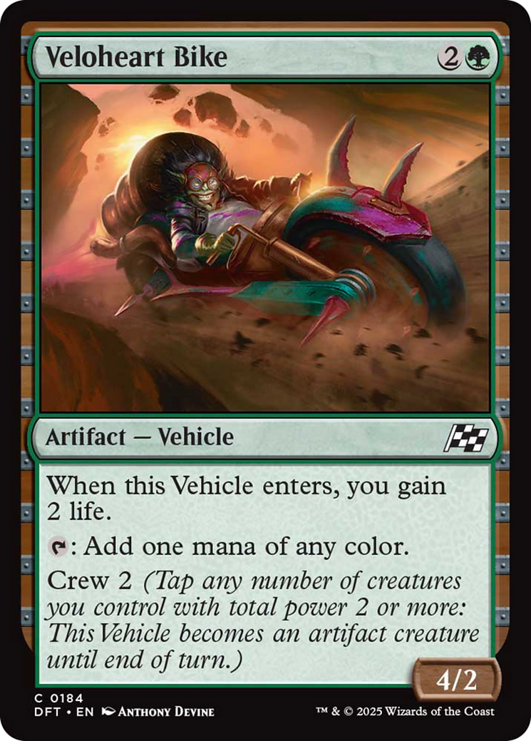 Veloheart Bike [Aetherdrift] - Magic: The Gathering - Card Brawlers | Quebec | Canada |