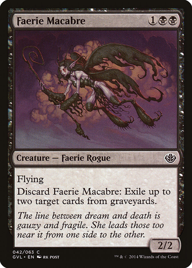 Faerie Macabre (Garruk vs. Liliana) [Duel Decks Anthology] - Magic: The Gathering - Card Brawlers | Quebec | Canada |