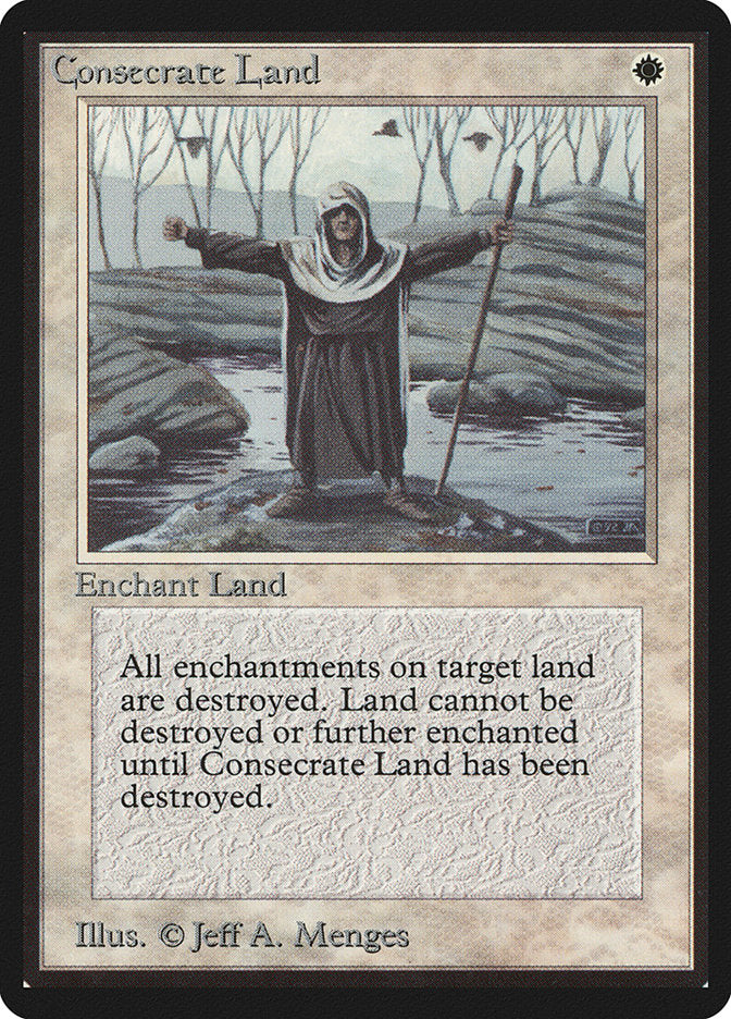 Consecrate Land [Beta Edition] - Magic: The Gathering - Card Brawlers | Quebec | Canada |