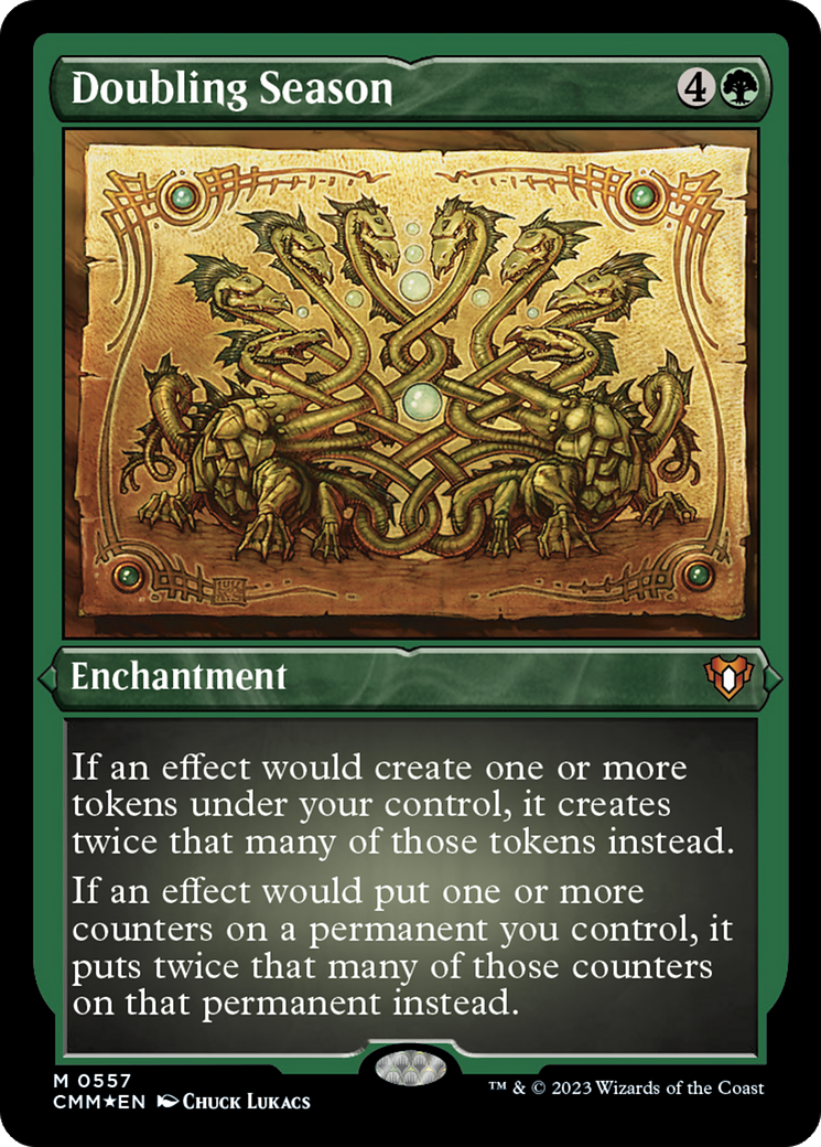 Doubling Season (Foil Etched) [Commander Masters] - Magic: The Gathering - Card Brawlers | Quebec | Canada |