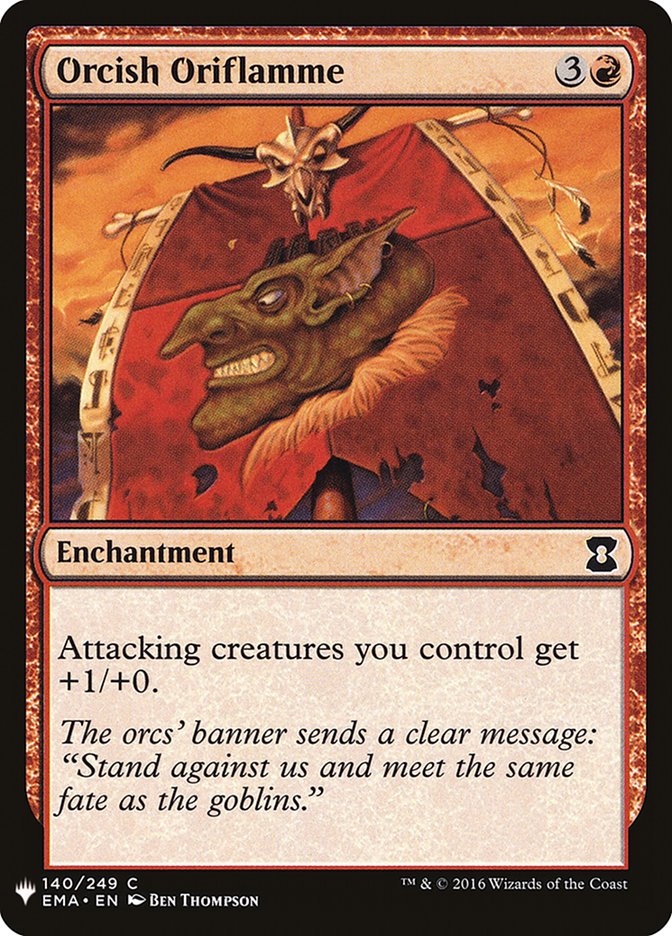 Orcish Oriflamme [Mystery Booster] - Magic: The Gathering - Card Brawlers | Quebec | Canada |