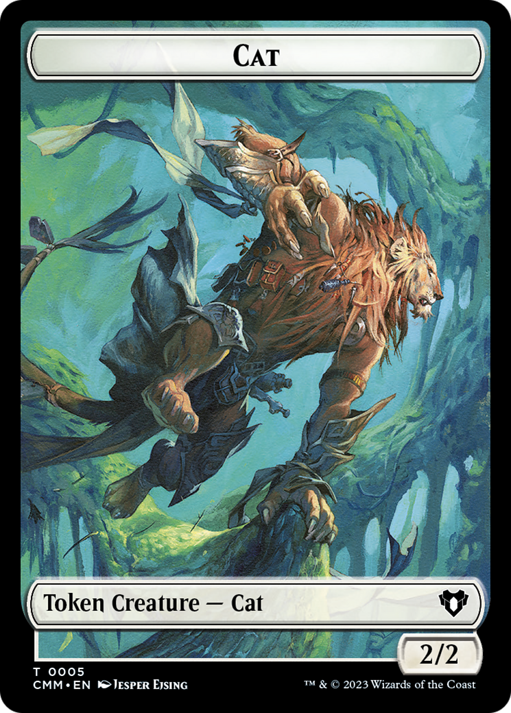 Clue // Cat (0005) Double-Sided Token [Commander Masters Tokens] - Magic: The Gathering - Card Brawlers | Quebec | Canada |
