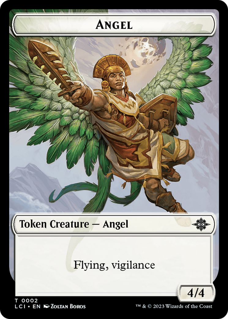 Treasure (0002) // Angel Double-Sided Token [Jurassic World Collection Tokens] - Magic: The Gathering - Card Brawlers | Quebec | Canada |