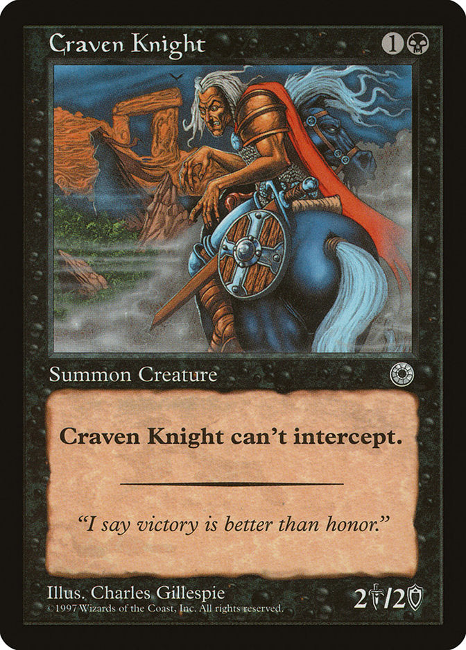 Craven Knight [Portal] - Magic: The Gathering - Card Brawlers | Quebec | Canada |