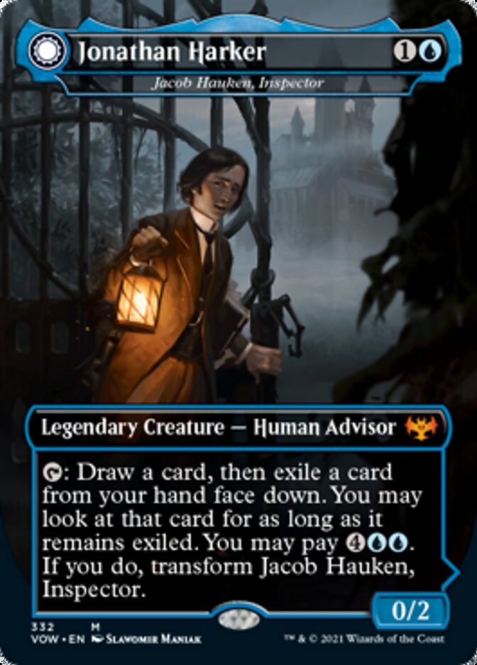 Jacob Hauken, Inspector // Hauken's Insight - Jonathan Harker // Harker's Obsessive Inquiry [Innistrad: Crimson Vow] - Magic: The Gathering - Card Brawlers | Quebec | Canada |