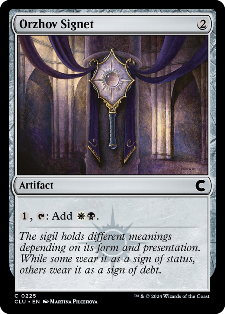 Orzhov Signet [Ravnica: Clue Edition] - Magic: The Gathering - Card Brawlers | Quebec | Canada |