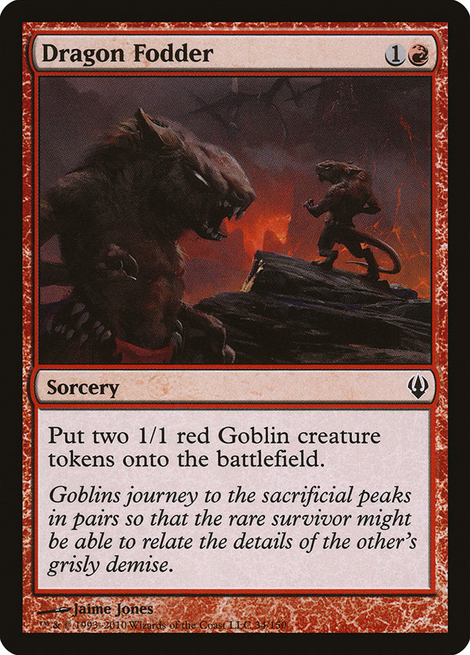 Dragon Fodder [Archenemy] - Magic: The Gathering - Card Brawlers | Quebec | Canada |