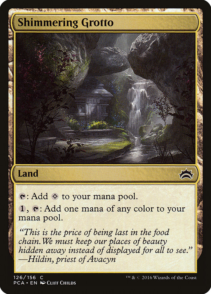 Shimmering Grotto [Planechase Anthology] - Magic: The Gathering - Card Brawlers | Quebec | Canada |