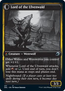 Kessig Naturalist // Lord of the Ulvenwald [Innistrad: Double Feature] - Magic: The Gathering - Card Brawlers | Quebec | Canada |