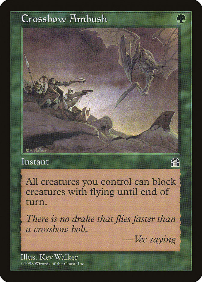 Crossbow Ambush [Stronghold] - Magic: The Gathering - Card Brawlers | Quebec | Canada |
