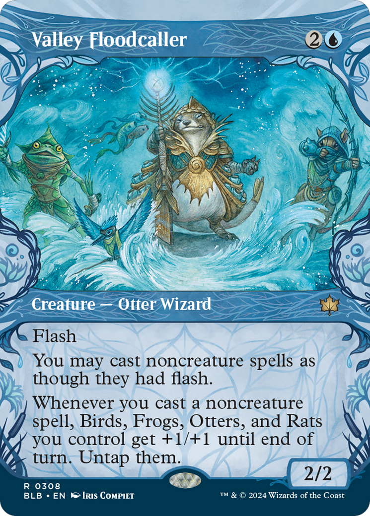 Valley Floodcaller (Showcase) [Bloomburrow] - Magic: The Gathering - Card Brawlers | Quebec | Canada |