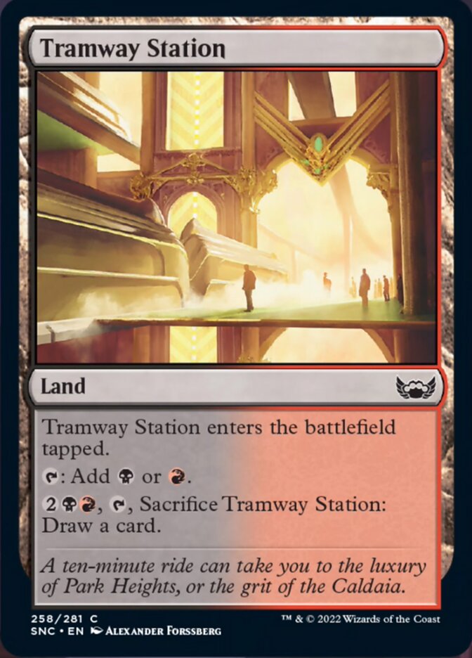 Tramway Station [Streets of New Capenna] - Magic: The Gathering - Card Brawlers | Quebec | Canada |