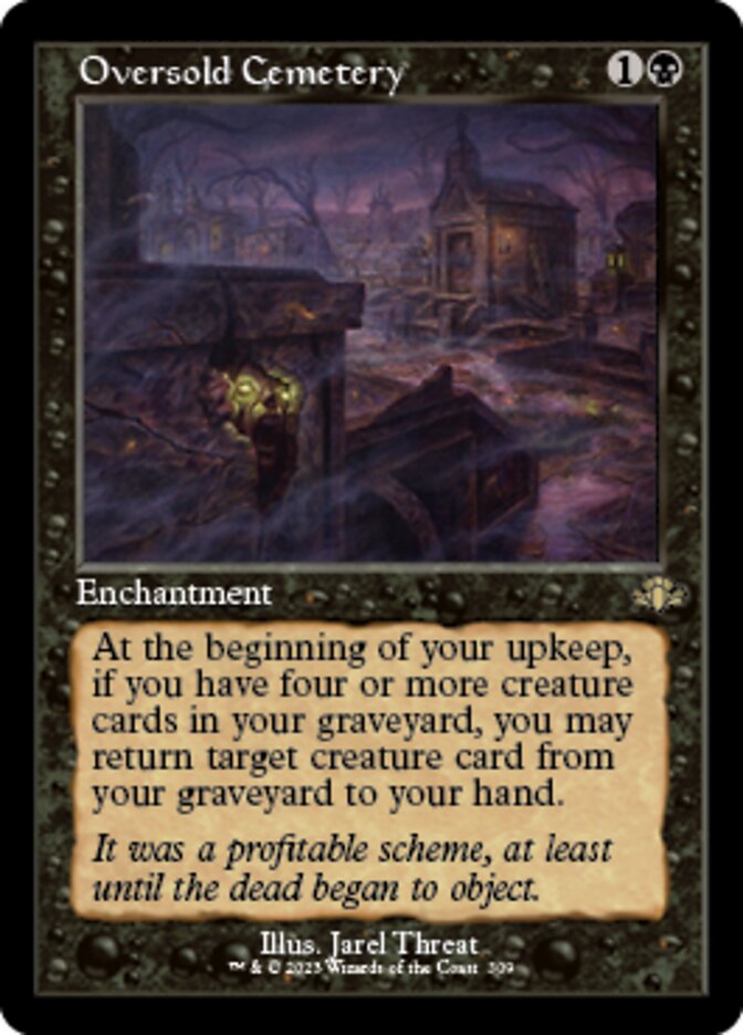 Oversold Cemetery (Retro) [Dominaria Remastered] - Magic: The Gathering - Card Brawlers | Quebec | Canada |