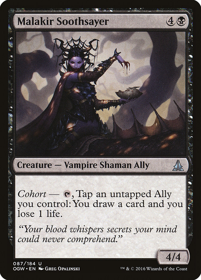 Malakir Soothsayer [Oath of the Gatewatch] - Magic: The Gathering - Card Brawlers | Quebec | Canada |