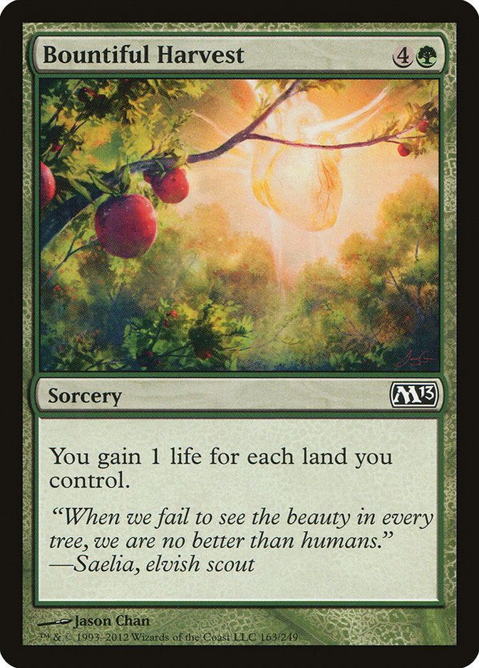 Bountiful Harvest [Magic 2013] - Magic: The Gathering - Card Brawlers | Quebec | Canada |
