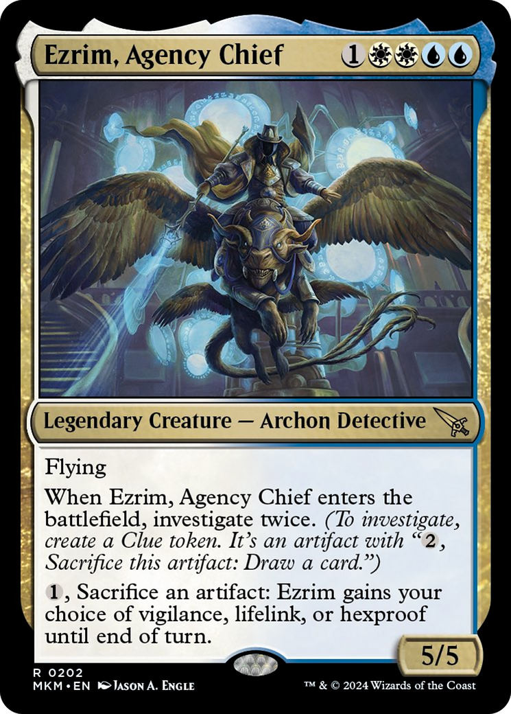 Ezrim, Agency Chief [Murders at Karlov Manor] - Magic: The Gathering - Card Brawlers | Quebec | Canada |