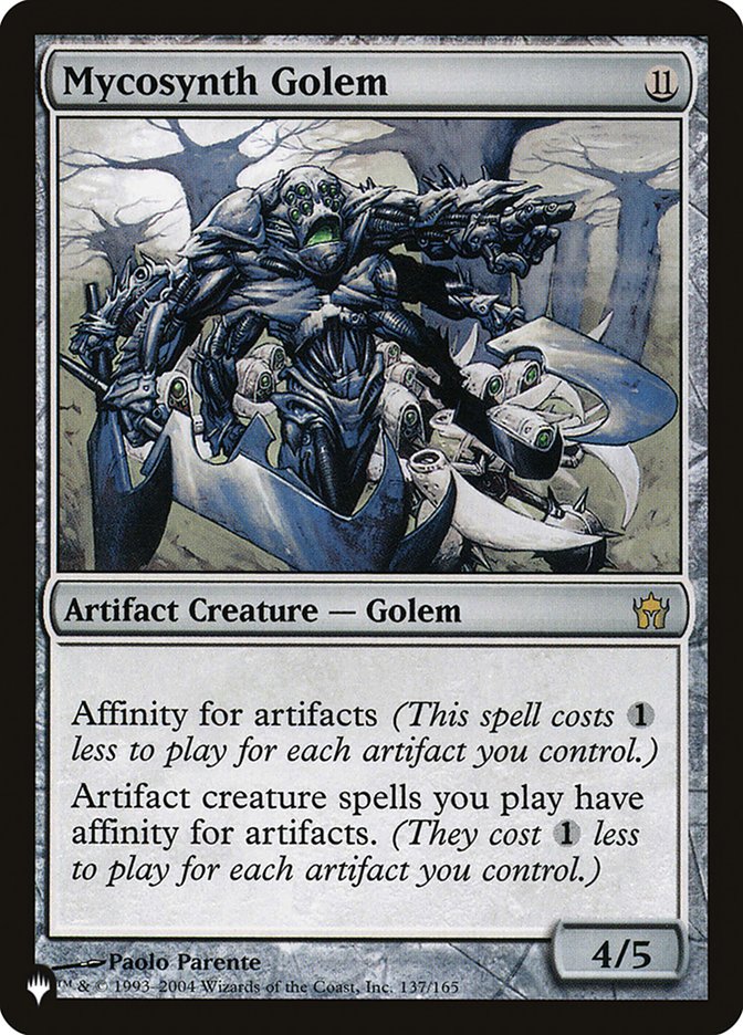 Mycosynth Golem [The List] - Magic: The Gathering - Card Brawlers | Quebec | Canada |