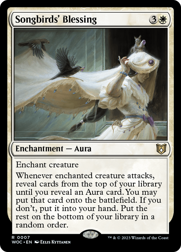 Songbirds' Blessing [Wilds of Eldraine Commander] - Magic: The Gathering - Card Brawlers | Quebec | Canada |
